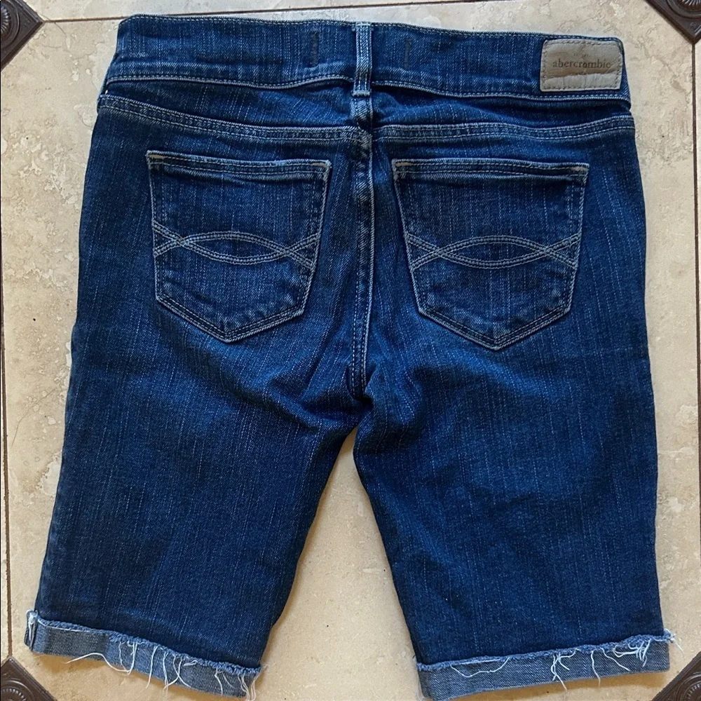 Abercrombie & Fitch Kids Indigo Denim Shorts